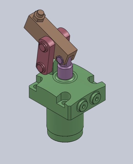HCLV-F单动连杆式夹紧器[HCLV25-F]缩略图